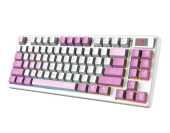 MSI Klawiatura gamingowa Forge GK600 TKL W Violet US  - S11-43USQ01-HH9 - Zdjęcie 3