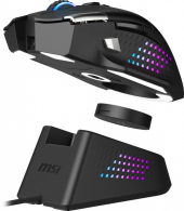 MSI Mysz bezprzewodowa Versa Pro W + Dock  - S12-4301370-CLA - Zdjęcie 3