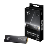 MSI Dysk SSD SPATIUM M560 1TB M.2 PCIe 5.0 10200/8400MB/s - S78-440L0F0-P83 - Zdjęcie 1