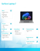 MICROSOFT Notebook Surface Lap7 EP2-21162 WinPRO i7/32GB/1TB/Integr/13.8'  - EP2-21162 - Zdjęcie 4