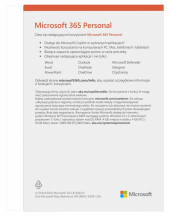 MICROSOFT M365 Personal PL 1Y 1U 5D Win/Mac EP2-32454  - EP2-32454 - Zdjęcie 2