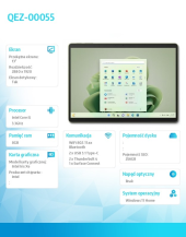 MICROSOFT Laptop Surface PRO9 256/i5/8 Forest QEZ-00055 PL  - QEZ-00055 - Zdjęcie 2