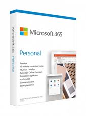 MICROSOFT 365 Personal PL P6 1Y 1U Win/Mac QQ2-01000 Stary P/N: QQ2-00735  - QQ2-01000 - Zdjęcie 1