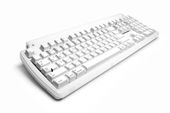 MATIAS Tactile Pro klawiatura mechaniczna Mac hub 3xUSB biała  - FK302-UK - Zdjęcie 1