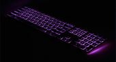 MATIAS Klawiatura - aluminiowa Mac podświetlana RGB srebrna - FK318LS-UK - Zdjęcie 6