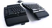 MATIAS Ergo Pro klawiatura mechaniczna ergonomiczna hub 3xUSB czarna  - FK403R-UK - Zdjęcie 1