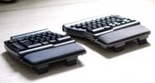 MATIAS Ergo Pro klawiatura mechaniczna ergonomiczna hub 3xUSB czarna  - FK403R-UK - Zdjęcie 3