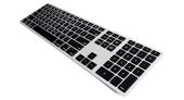 MATIAS Klawiatura aluminiowa Mac bluetooth podświetlana Silver - FK418BTLSB-UK - Zdjęcie 1