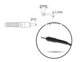 MITSU ładowarka/zasilacz 19v 2.37a (3.0x1.1) - asus, acer - ZM/AS19237 - Zdjęcie 3