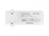 MITSU Zasilacz ładowarka do laptopa 61W USB-C 5V-9V-12V-15V-20V-20.3V/3A PD - ZM/USBC61W - Zdjęcie 4
