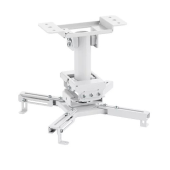 NEWSTAR Uchwyt sufitowy do projektora CL25-530WH1 h:25,5 cm biały - CL25-530WH1 - Zdjęcie 2