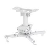 NEWSTAR Uchwyt sufitowy do projektora CL25-530WH1 h:25,5 cm biały - CL25-530WH1 - Zdjęcie 3