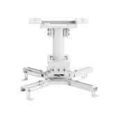 NEWSTAR Uchwyt sufitowy do projektora CL25-530WH1 h:25,5 cm biały - CL25-530WH1 - Zdjęcie 4