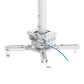 NEWSTAR Uchwyt sufitowy do projektora CL25-530WH1 h:25,5 cm biały - CL25-530WH1 - Zdjęcie 11