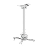 NEWSTAR Uchwyt sufitowy do projektora CL25-540WH1 h:60,5-90,5 cm biały - CL25-540WH1 - Zdjęcie 11