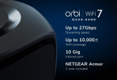 NETGEAR Router RBE973SB System WiFi 7 Orbi 3-pk Black  - RBE973SB-100EUS - Zdjęcie 2
