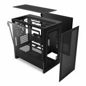NZXT Obudowa H3 FLOW MATX MINI TOWER czarna  - CC-H31FB-01 - Zdjęcie 8