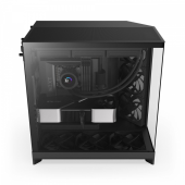 NZXT Obudowa H9 Flow Midi Tower z oknem czarna  - CM-H92FB-01 - Zdjęcie 2