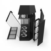 NZXT Obudowa H9 Flow RGB+ Midi Tower z oknem czarna  - CM-H92FB-P1 - Zdjęcie 3