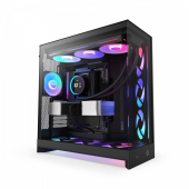 Obudowa NZXT H9 FLOW RGB (2025) z oknem czarna - CM-H92FB-R1 - Zdjęcie 1