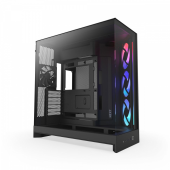 Obudowa NZXT H9 FLOW RGB (2025) z oknem czarna - CM-H92FB-R1 - Zdjęcie 5