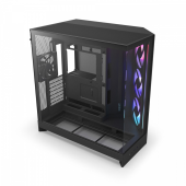 Obudowa NZXT H9 FLOW RGB (2025) z oknem czarna - CM-H92FB-R1 - Zdjęcie 7