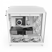 NZXT Obudowa H9 Flow Midi Tower z oknem biała  - CM-H92FW-01 - Zdjęcie 2