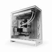 NZXT Obudowa H9 Flow Midi Tower z oknem biała  - CM-H92FW-01 - Zdjęcie 3