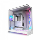 NZXT Obudowa H9 FLOW RGB+ Midi tower z oknem biała  - CM-H92FW-P1 - Zdjęcie 1