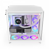 NZXT Obudowa H9 FLOW RGB+ Midi tower z oknem biała  - CM-H92FW-P1 - Zdjęcie 7