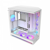 NZXT Obudowa H9 FLOW RGB+ Midi tower z oknem biała  - CM-H92FW-P1 - Zdjęcie 10