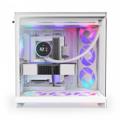 NZXT Obudowa H9 FLOW RGB+ Midi tower z oknem biała  - CM-H92FW-P1 - Zdjęcie 12