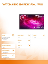 OPTOMA Monitor IFPD 1861RK W3FC0U1W111  - W3FC0U1W111 - Zdjęcie 2