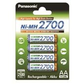 PANASONIC AKUMULATORY NI-MH 4ST 2,500 MAH HIGH CAPACITY - 154023 - Zdjęcie 1
