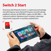 PATRIOT Karta microSDXC 512GB Express 800/600MB/s Nintendo Switch 2 - PEF512GEPEXMCX - Zdjęcie 2