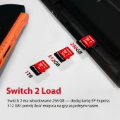 PATRIOT Karta microSDXC 512GB Express 800/600MB/s Nintendo Switch 2 - PEF512GEPEXMCX - Zdjęcie 4