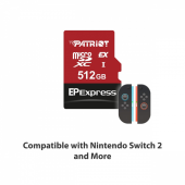 PATRIOT Karta microSDXC 512GB Express 800/600MB/s Nintendo Switch 2 - PEF512GEPEXMCX - Zdjęcie 6
