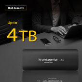 PATRIOT Dysk SSD 2TB Transporter 1000/1000 MB/s Type-C  - PTP2TBPEC - Zdjęcie 2