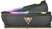 PATRIOT Pamięć DDR4 Viper RGB LED 16GB/3200(2*8GB) Black CL19 - PVSR416G320C8K - Zdjęcie 1