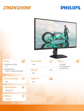 PHILIPS Monitor 27M2N3200NF 27 cali IPS 144Hz HDMI DP - 27M2N3200NF/00 - Zdjęcie 2