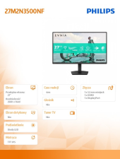 PHILIPS Monitor 27M2N3500NF 27 cali  IPS 144Hz HDMI DP - 27M2N3500NF/00 - Zdjęcie 9