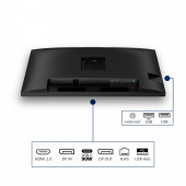 PHILIPS Monitor 31.5 cala 32B2U3601 IPS 100Hz HDMI DP RJ45 USB-C Pivot - 32B2U3601/00 - Zdjęcie 11