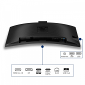 PHILIPS Monitor 34 cale 34B2U3600CH Curved VA HDMIx2 DP HAS USB-C RJ45 KVM - 34B2U3600CH/00 - Zdjęcie 12