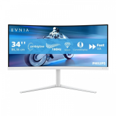 PHILIPS Monitor 34 cale 34M2C5501A Curved VA 180Hz HDMIx2 DP HAS Ambiglow - 34M2C5501A/00 - Zdjęcie 1