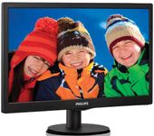 PHILIPS Monitor 18.5 cala 193V5LSB2/10 LED Czarny - 193V5LSB2/10 - Zdjęcie 2