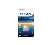 PHILIPS Bateria Lithium 3.0V coin 1szt. blister (20.0 x 3.2) CR2032 - CR2032/01B - Zdjęcie 1