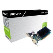PNY Karta graficzna GeForce GT 710 1GB DDR3 64bit DVI/VGA/HDMI - GF710GTLH1GEPB - Zdjęcie 1
