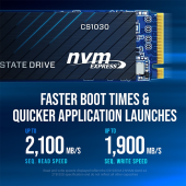 PNY Dysk SSD 2TB M.2 2280 PCIe CS1030 M280CS1030-2TB-RB - M280CS1030-2TB-RB - Zdjęcie 4