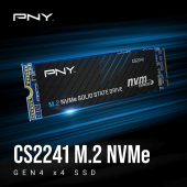 PNY Dysk SSD 1TB M.2 2280 CS2241 M280CS2241-1TB-RB - M280CS2241-1TB-RB - Zdjęcie 3