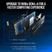 PNY Dysk SSD 1TB M.2 2280 CS2241 M280CS2241-1TB-RB - M280CS2241-1TB-RB - Zdjęcie 5